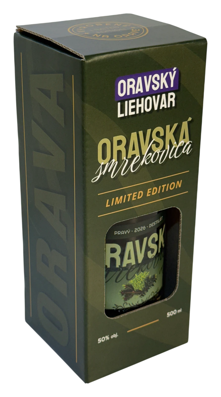 Oravská smrekovica v darčekovom balení